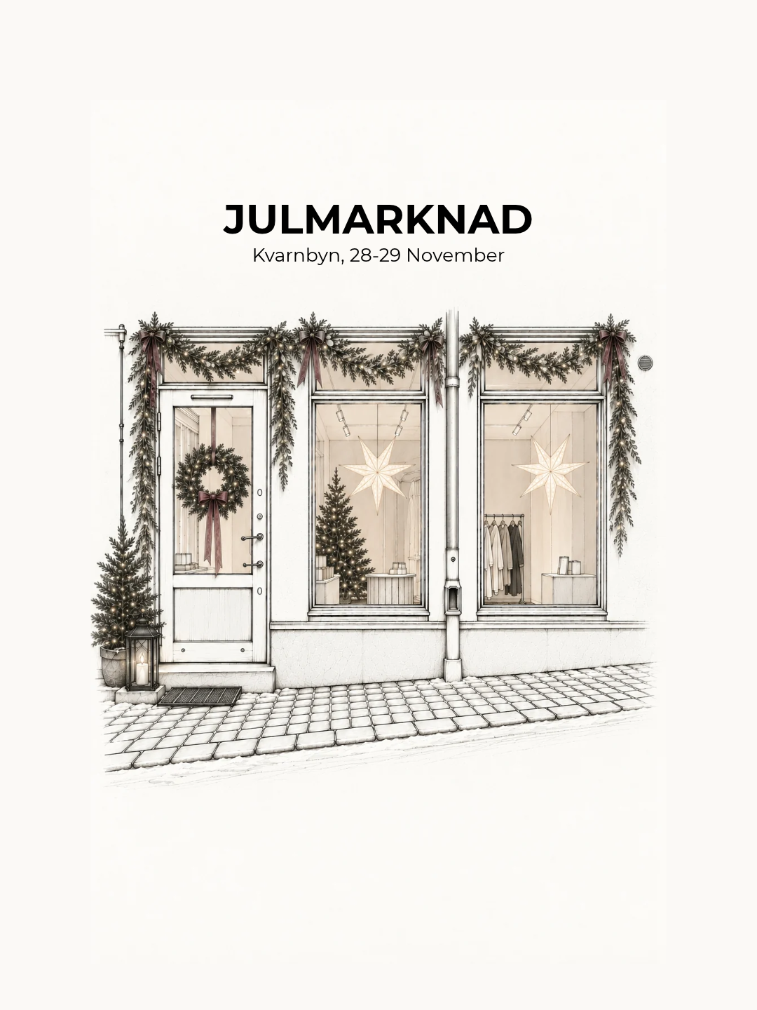 Julmarknad i Kvarnbyn 28-29 November