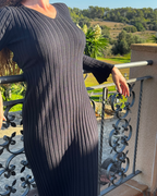 lajendo nine to wine dress knitted silhouette fit