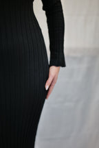 lajendo nine to wine dress knitted silhouette fit