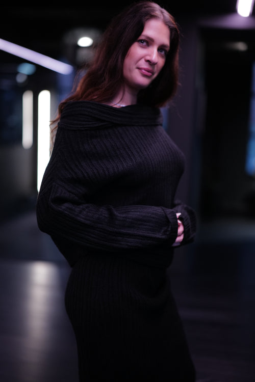 Lajendo cozy to chic set, knitted skirt and top